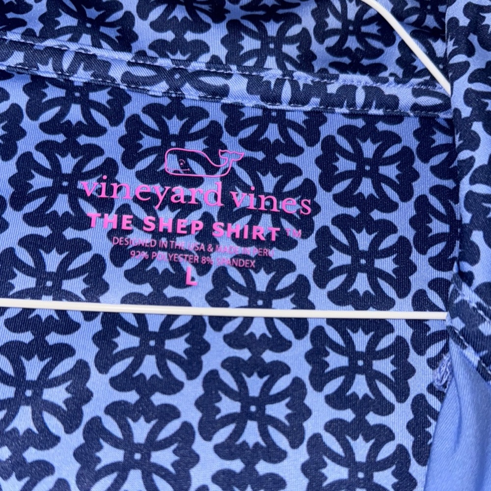 Vineyard Vines Navy Patterned Pullover - image 6